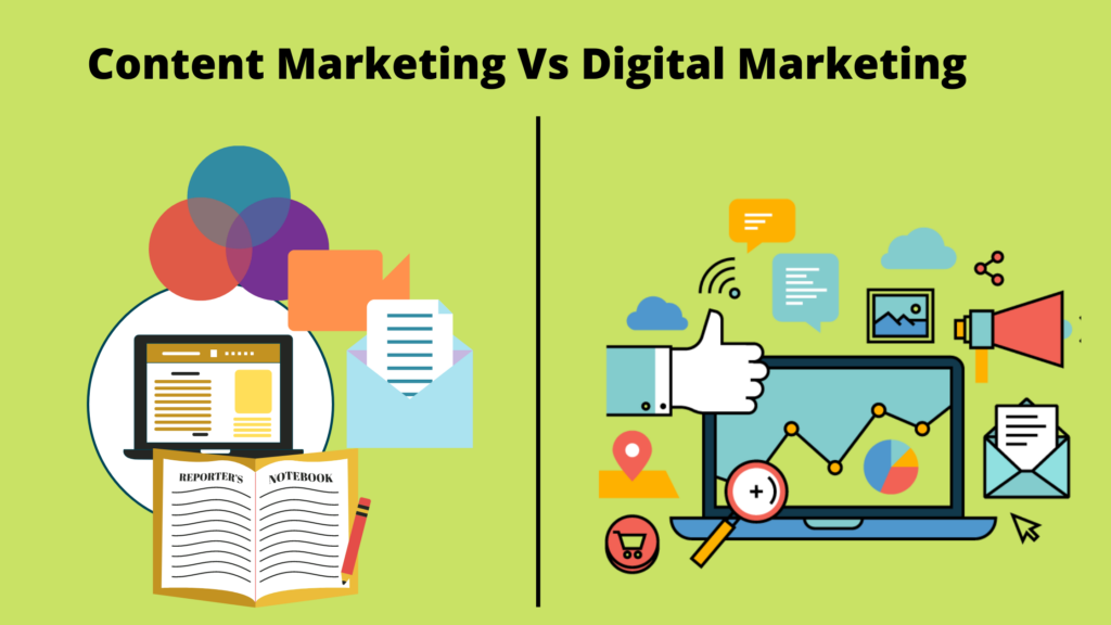 Content Marketing vs Digital Marketing: The Core Differences