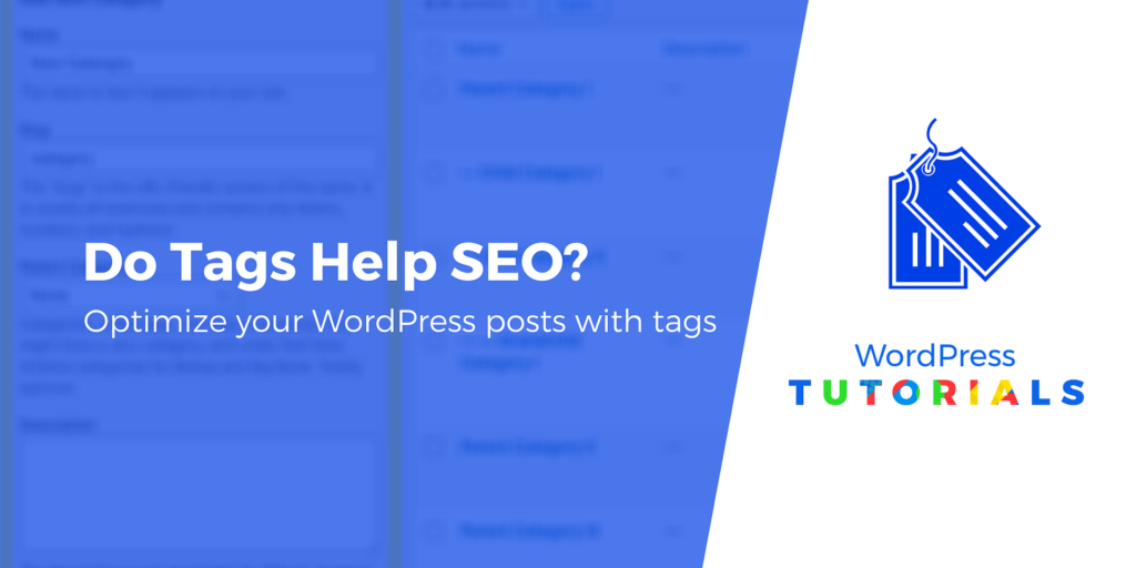 Do Tags In WordPress Help With Seo